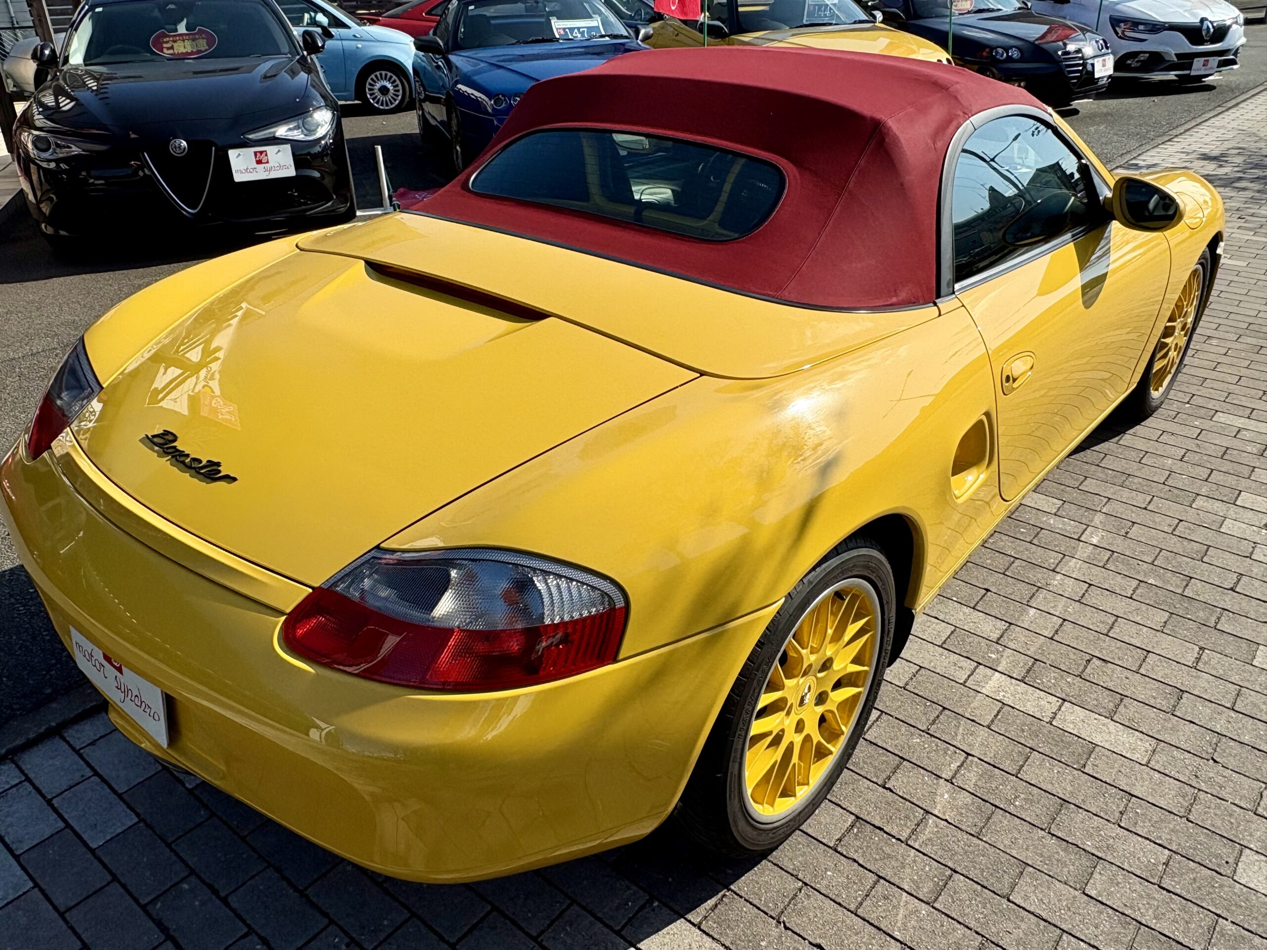 こんなBOXTERで紅葉狩り♪